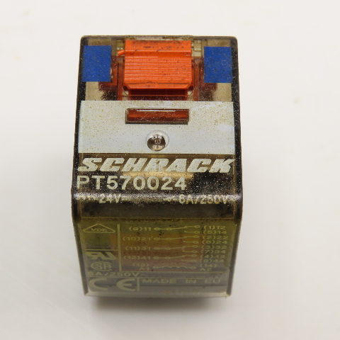 Schrack / TE Connectivity SNR Relay – 12VDC 6A 250V SPDT – THT Slim PCB – 848 Ohm – V23092-A1012-A301