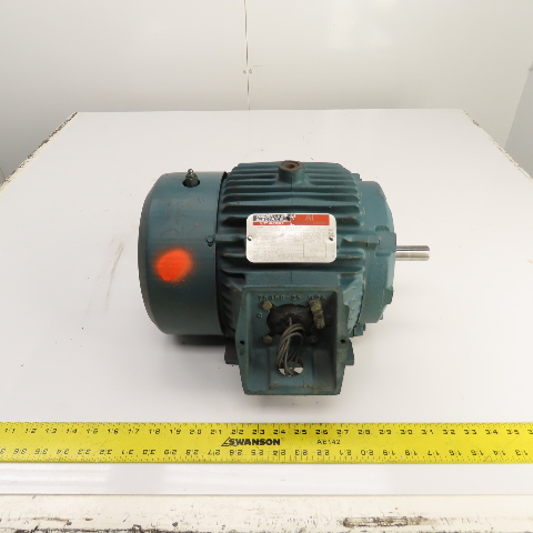 Reliance P18G3100F 1HP AC Electric Motor 460V 3PH 1760RPM 182 Frame Tested Reliance P18G3100F 1HP AC Electric Motor 460V 3PH 1760RPM 182 Frame Tested