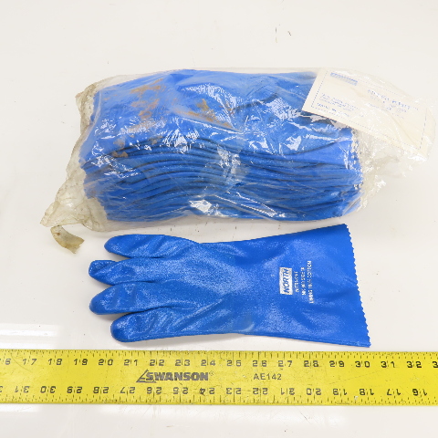 North NK803 4JD76 Nitri-Knit Size 10 Rough Finish Nitrile Gloves 10 Pairs North NK803 4JD76 Nitri-Knit Size 10 Rough Finish Nitrile Gloves 10 Pairs