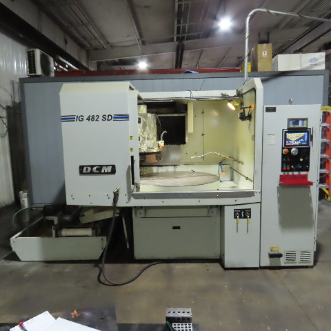 DCM IG 482 SD 48" x 12" Rotary Surface Grinder W/Auto Dresser & Robot Ready 460V DCM IG 482 SD 48" x 12" Rotary Surface Grinder W/Auto Dresser & Robot Ready 460V