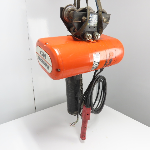 CM Lodestar Model L 1 Ton 2000LB Electric Chain Hoist 16FPM 20'Lift 230/460V 3Ph CM Lodestar Model L 1 Ton 2000LB Electric Chain Hoist 16FPM 20'Lift 230/460V 3Ph