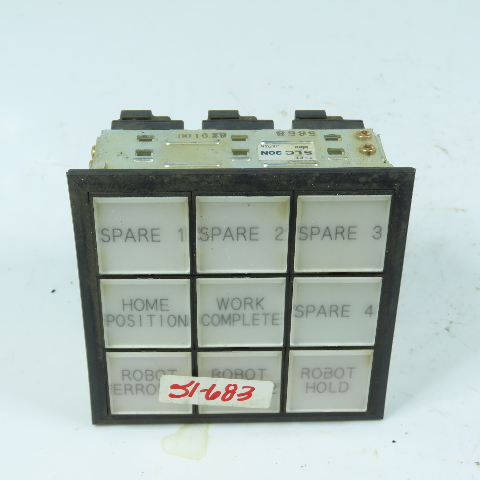 IDEC SLC 30N Robot Control Panel/Switch Assembly SLDN-3DH IDEC SLC 30N Robot Control Panel/Switch Assembly SLDN-3DH