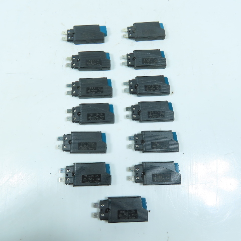 E-T-A 1180-01-2A Circuit Breakers AC250V DC65V 2A Lot of 13 E-T-A 1180-01-2A Circuit Breakers AC250V DC65V 2A Lot of 13