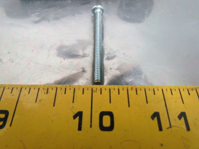 Infasco #6-32 x 1-1//2/" Round Head Square Socket//Slotted Machine Screws 100pcs