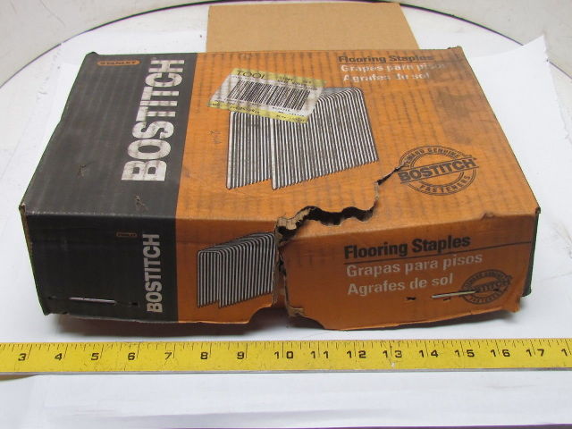 Stanley Bostitch Bcs1516 15 5ga Flooring Staples Box Of 2700 Ebay