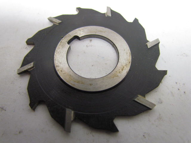 63x2.15x22mm Staggered Tooth Milling Cutter HSS 12-Tooth 63mm OD