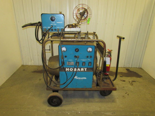 Hobart Micro Wire Mc 300 300a Dc Welder 15hp 3ph 220 440v W Agh 27