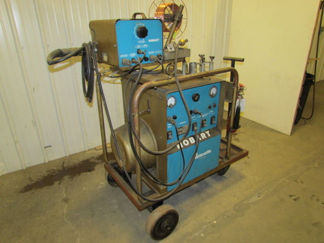 Hobart Micro Wire Mc 300 300a Dc Welder 15hp 3ph 220 440v W Agh 27