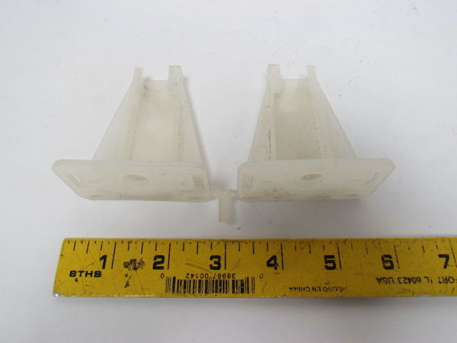 Drawer Slide Track Bracket Rear Socket Left Right 2 Pcs