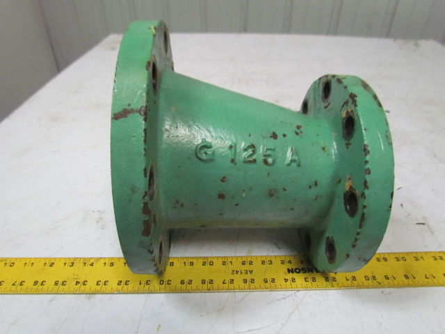 Mfr PCI Bituminous Coated 10” X 4” Flanged Eccentric Reducer Cement Lined Mfr PCI Bituminous Coated 10” X 4” Flanged Eccentric Reducer Cement Lined