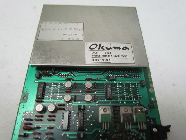 Okuma E0227-702-003 Opus 5000 Bubble memory card 1Mbit | eBay