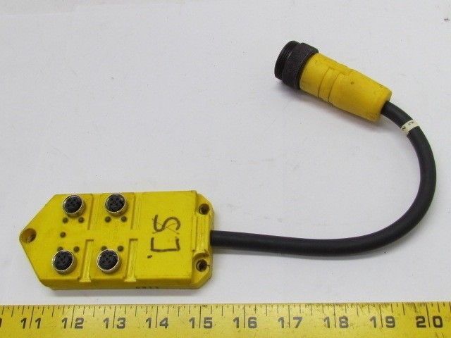 Lumberg ASBV 4//Led 5-66//RS120M 4Port Sensor Input Block