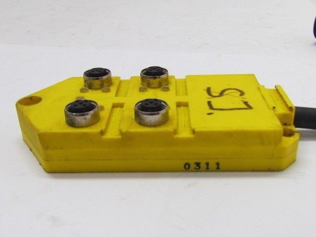 Lumberg ASBV 4//Led 5-66//RS120M 4Port Sensor Input Block