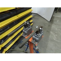 4000Lb Pneumatic Scissor Lift & 30&deg; Tilt 100"x72" Table 13"to 43" Height