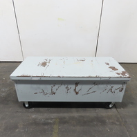 54" x 24" x 16" Industrial Job Tool Storage Box On Casters