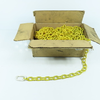 McMasterCarr 10002-100 #3 1" Bulk Yellow Plastic Chain 100' Long