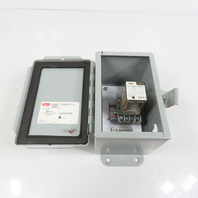 Hoffman A6044CH 4" x 4" x 6" Electrical Junction Box W/ 700-HA32A1 Relay