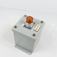 Hoffman E1PBX Nema 12, 13 Pushbutton Enclosure W/ Allen Bradley 800TC-PB16A