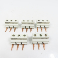 Siemens 3RV1915-5A 3-Phase Supply Terminal Busbar 63A 690V For S0 & S00 Lot/5