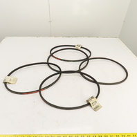 Gates 9012-2037 Tri-Power Notched Belt AX Section 1/2" x 39" Long Lot Of 5