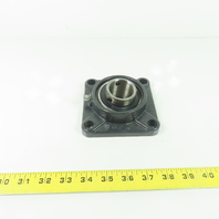 WJB F207 4-Bolt Flange Mount Ball Bearing 1-7/16" Bore