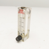 Dwyer VFA-5-BV 0-20 SCFH Air Flow Meter 100PSI MAX 1/8" NPT