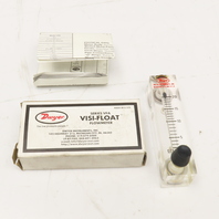 Dwyer VFA-5-BV 0-20 SCFH Air Flow Meter 100PSI MAX 1/8" NPT
