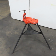 Ridgid No. 40A Tristand Portable Yoke Pipe Vise 1/85" To 2-1/2"