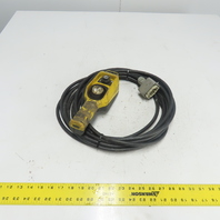 Telemecanique Control Station Pendant W/ Corset Cable 6-Pin Male Harting Plug