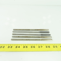 6-Flute Straight Chucking Reamer 17/64" 6" OAL Lot Of 5