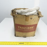 Taofibre SRG-100 Ceramic Fiber Braid Rope W/ Glass Insert 83' Long 1-1/4" Thick