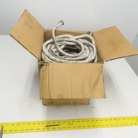 Ceramic Fiber Braid Rope W/ Glass Insert 172' Long 1/2" Thick