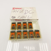 IDEC RU4S-CD-D24 24V Plug In Relay Lot Of 9