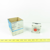 Baco 100644 LBX10610 1-Button Pushbutton Control Station 3" x 3"