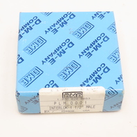DME PLM0001 1-1/2" Straight Side Male Interlock Hardened Steel Set Of 2