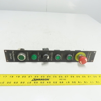 Panasonic PerformArc Series Robotic Welder Control Pushbutton Panel W/ E-stop