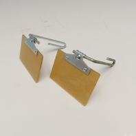 Universal Clamp Down Bench Grinder Dust Spark Guard Left/Right Lot Of 2