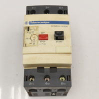 Telemecanique GV3ME63/40-63A Manual Motor Starter 600V 50Hp 40-63A Trip