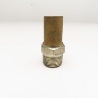 1" NPT Sintered Brass Air Exhaust Silencer Muffler