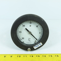 Duragauge 4-1/4" Vacuum in. Hg Pressure Gauge 30-0