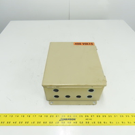 Hoffman A1210CH 12" x 10" x 5" Electrical Enclosure Type 12,13 W/ Backplate