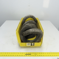 Square Ceramic Fiber Braid Rope W/ Glass Insert 15' L 1-5/8" Thick