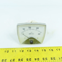 Crompton 016-02AA-LSSC-C6-S2 PS-4205 Panel Mount AC Amperes Gauge 0-400