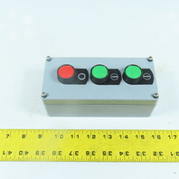 4-Button Start Stop Push Button Control Station Pendant 2-Green 1-Red