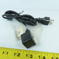 PF 250V 4-Prong Solenoid Valve Coil Connector W/ 120V Plug & 78" Cord