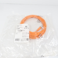 IFM EVT072 Connection Cable Assembly 5m 22AWG 250V M12