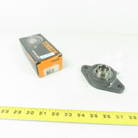 Timken Fafnir YCJT 25 SGT 2-Bolt Flange-Mount Ball Bearing 25mm Bore NEW