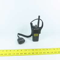 Motorola XPR 7550 Portable Two-Way Digital Radio W/ Corded MIC & Battery