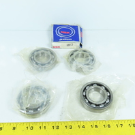 NSK 6207 6207C3 Radial/Deep Groove Ball Bearing 72mm OD x 35mm ID x 17mm Lot/4