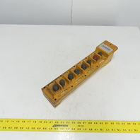 WoodHead 8-Button Pushbutton Control Station Pendant 20" OAL